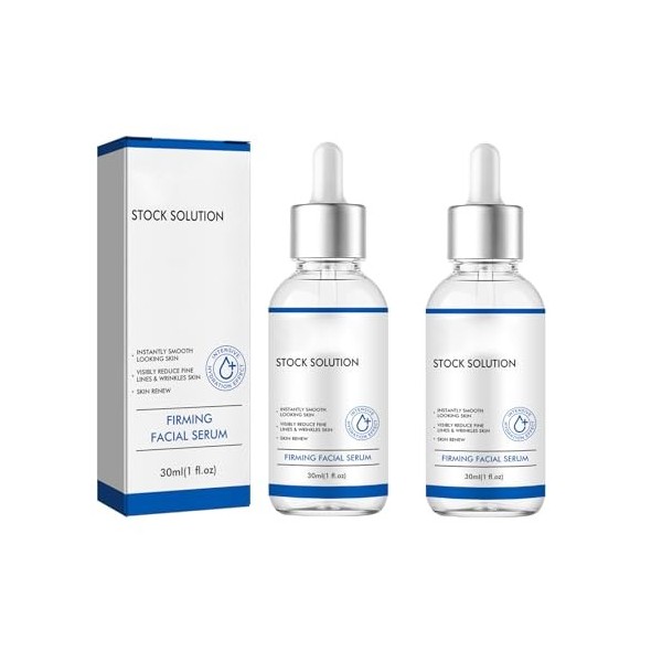 Serum Visage Anti Age,Serum Effet Immédiat Visage,Sérum Anti Rides, Sérum Anti-âge au Collagène,Facial Serúm,Réduction des Ri...