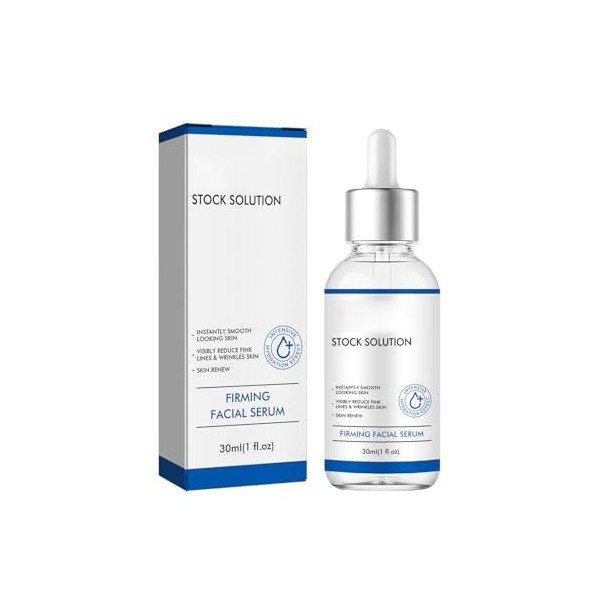 Serum Visage Anti Age,Serum Effet Immédiat Visage,Sérum Anti Rides, Sérum Anti-âge au Collagène,Facial Serúm,Réduction des Ri...