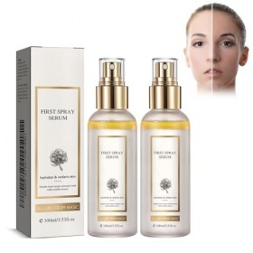 White Truffle Lot de 2 sérums faciaux hydratants longue durée, hydratation en profondeur, pour tous les types de peau, spray 