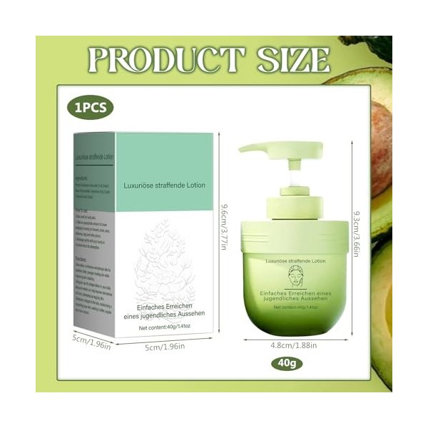 New Luxury Collagen Firming Cream, CrèMe Anti-Rides Au CollagèNe,Soins Profonds, Creme Hydratante Visage, Crème Power Lifting