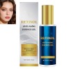 Gel essence anti-âge au rétinol, éclaircissant, léger, hydratation longue durée, adapté à tous les types de peau, améliorant ...