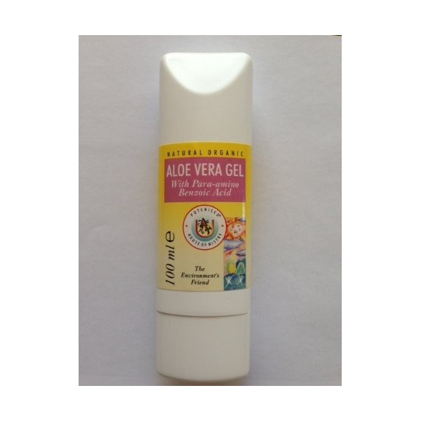 The House of Mistry Gel naturel dAloe Vera bio avec acide para-aminé benzoïque