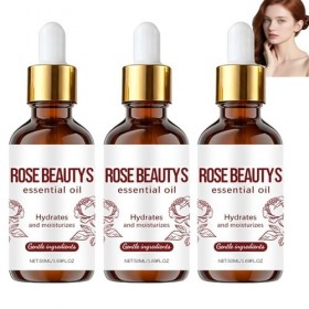 Huile essentielle rose Huile essentielle rose beauté Oil hydratantes visage idéales périodes sécheresse Oil visage nomades un...