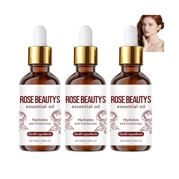 Huile essentielle rose Huile essentielle rose beauté Oil hydratantes visage idéales périodes sécheresse Oil visage nomades un...