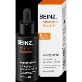 Seinzz Sérum Booster Vitamine C Effet Energy Effect avec Caféine et Guarana 30 ml