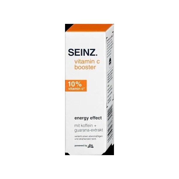 Seinzz Sérum Booster Vitamine C Effet Energy Effect avec Caféine et Guarana 30 ml