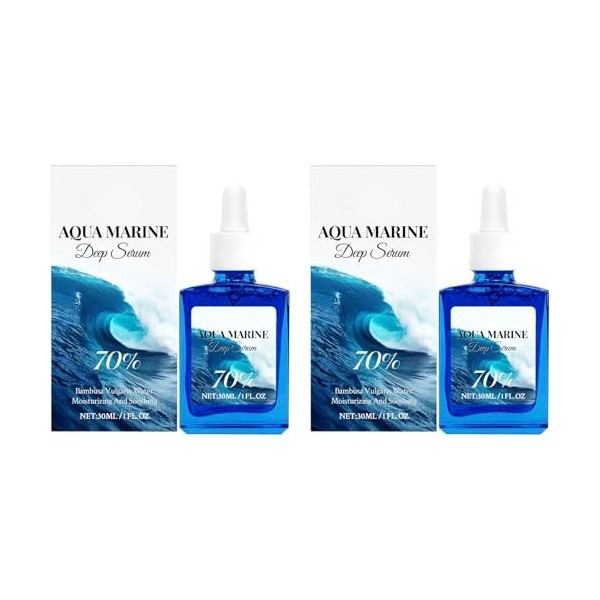 Ocean Hydrating Face Serum - Feuchtigkeitsunterst pour le visage et le cou - Hydratation quotidienne jour et nuit - Sérum pou...