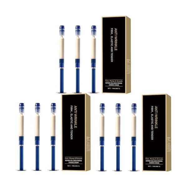 Peptid-Kollagen-Straffungscreme - Feuchtigkeitsspendende, lisse et Anti-Trocknungs-Gesichtscreme, peau douce et souple, soins...