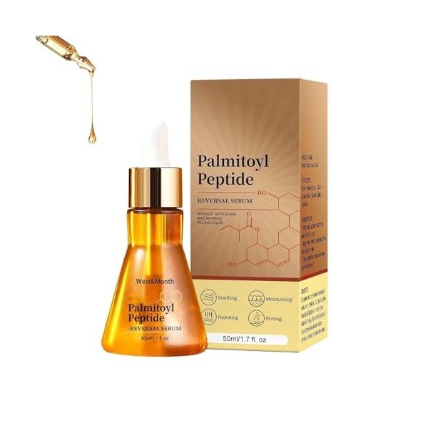 Revita peptide essence peptide anti-rides et anti-rides de remplissage Le peptide palmitoyl stimule lhuile de collagène pour ...