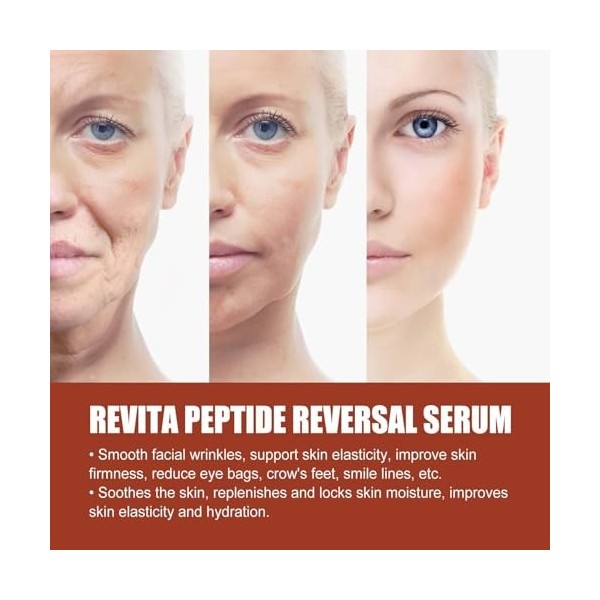 Revita peptide essence peptide anti-rides et anti-rides de remplissage Le peptide palmitoyl stimule lhuile de collagène pour ...