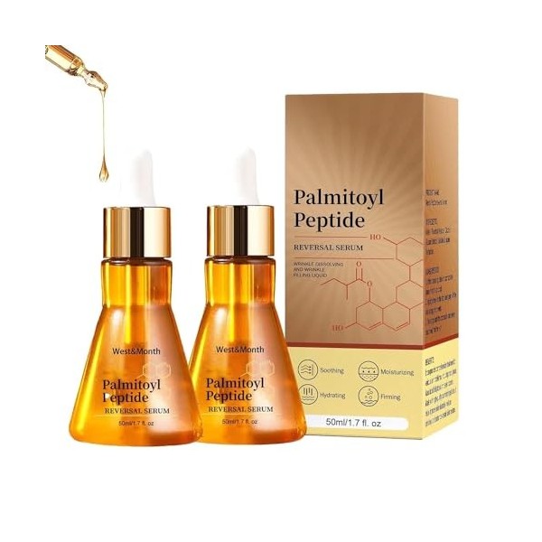 Revita peptide essence peptide anti-rides et anti-rides de remplissage Le peptide palmitoyl stimule lhuile de collagène pour ...