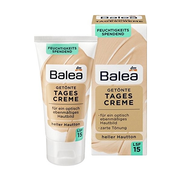 Balea Crème de jour teintée 50 g