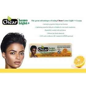 Lemo Light+ Crème éclaircissante pour le visage Tube de 50 g – avec huile de citron supplémentaire