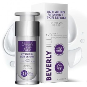 Beverly Hills vitamine C 25% sérum anti-âge | 30ml | Puissant nourrisseur de cellules | Ingrédients éprouvés cliniquement pou