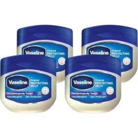 Vaseline Original Protecting Jelly, Crème Protectrice et Réparatrice, Adaptée aux Peaux Sensibles, Peau Sèche Nourrie, Barriè