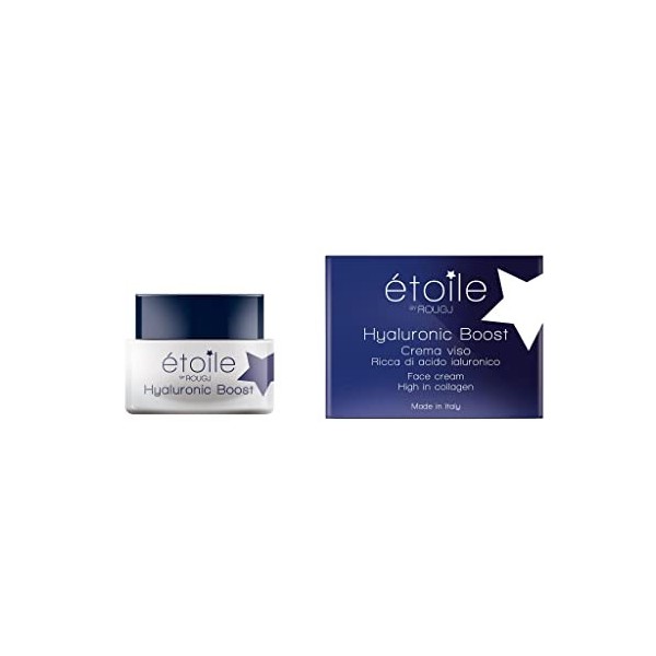 Rougj étoile Hyaluronic Boost Crème pour le visage hydratant et anti-age 30 ml