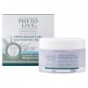 Phyto Live Laboratories Crème hydratante pour le visage 24H - Nettoyant hydratant - Amande Douce et Avoine bio - Taille 50 ml