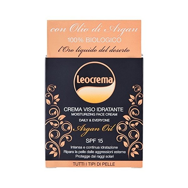 Leocrema Visage Argan 50 Hydratant