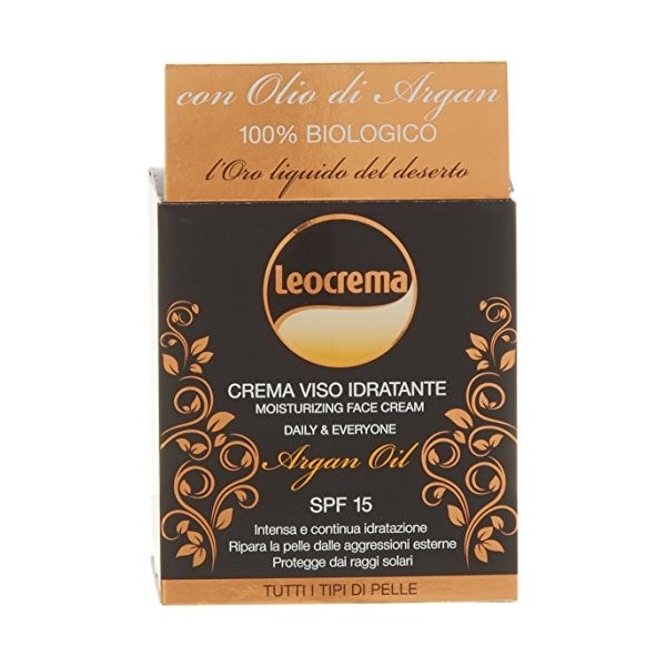 Leocrema Visage Argan 50 Hydratant