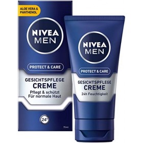 NIVEA MEN Protect & Care Crème de soin du visage hydratante 75 ml pour homme