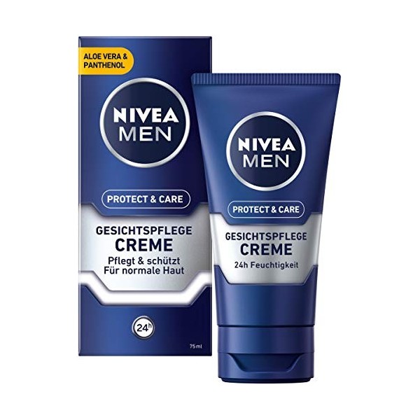 NIVEA MEN Protect & Care Crème de soin du visage hydratante 75 ml pour homme