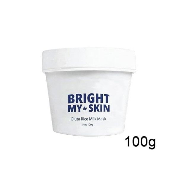 Masque hydratant pour le visage 100 g – Crème hydratante et réparatrice profonde pour la peau sèche, rajeunissante, rafraichi