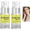 Retinol Face Cream with Collagen & Niacinamide – Hydrating Gentle Facial Moisturizer for Dry And supple Skin & Uneven Tone, F...