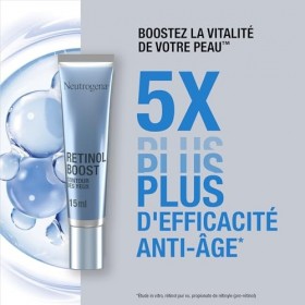 Neutrogena – Soin Anti-Âge Retinol Boost Contour des Yeux tube de 15 ml – Soin du visage pour combattre les signes de lâge