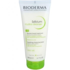 BIODERMA Sébium Hydra Cleanser – Baume lavant apaisant – Agit contre le dessèchement cutané lié aux traitements contre l’acné