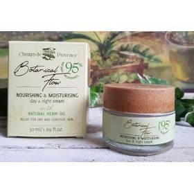 Botanical Care Crème hydratante nourrissante jour et nuit avec 95 % dingrédients naturels