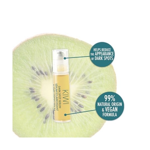 LAction Paris Sérum Anti-Taches, Sérum Visage Ciblé à lEau Naturelle de Kiwi contre les Taches de Vieilles et Solaires, Aid