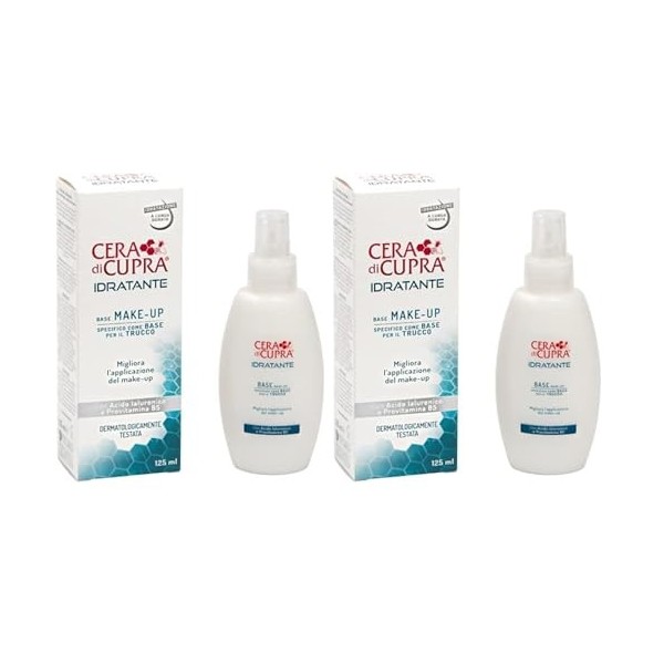 Cera di Cupra Hydratante Crème Base Maquillage Lot de 2 Crème Jour et Nuit