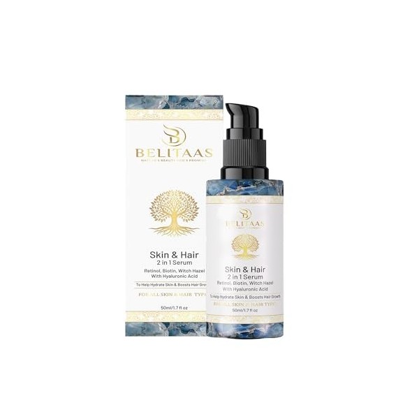 Belitaas Vitamin C Face Serum for Glowing Skin | Purest Vitamin C L-Ascorbic Acid with Hyaluronic Acid | Moisturizing Serum