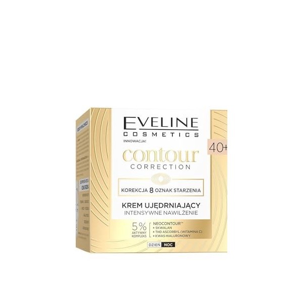 Eveline Cosmetics Advanced Contour Correction Cream für Frauen 40+ mit NeoContour Technologie - TiefenHydration & Elastizität