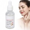Huiles Essentielles de Soins du Visage, Sérum éclaircissant pour la Peau, Glutathion, Ingrédients Hydratants Sûrs, 30ml