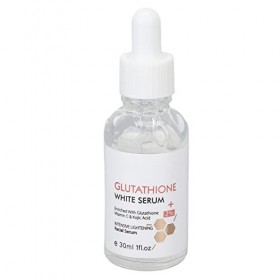 Huiles Essentielles de Soins du Visage, Sérum éclaircissant pour la Peau, Glutathion, Ingrédients Hydratants Sûrs, 30ml