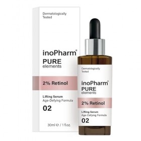 inoPharm Pure Elements Lifting Sérum facial 2 % rétinol 30 ml