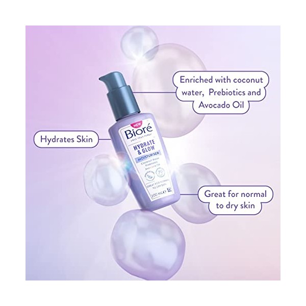 Bioré Hydrate and Glow Hydratant