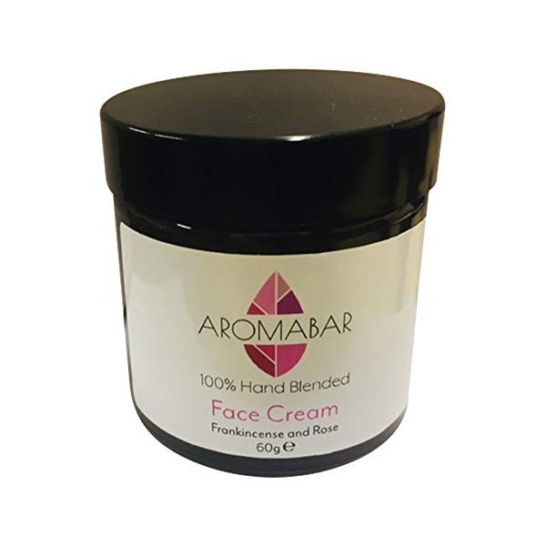 Aromathérapie Encens & Rose Hydrater Crème Visage 60g Anti-âge Sans Paraben