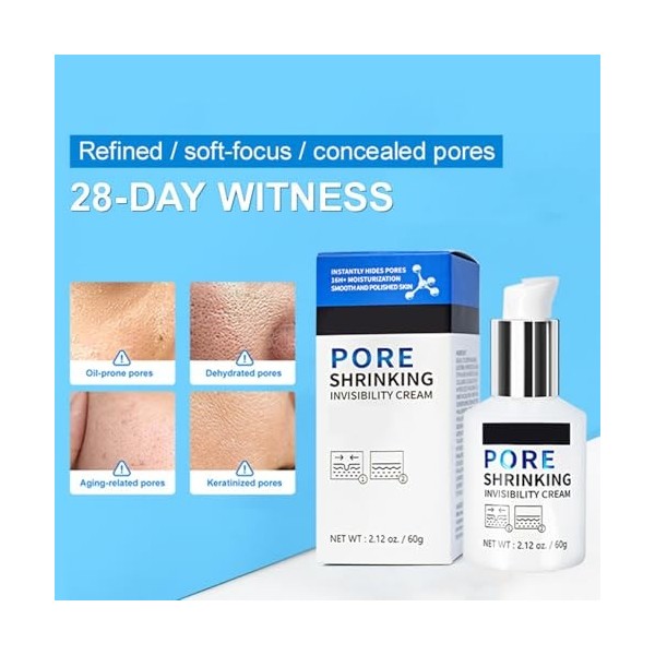 Primer Lissant Les Pores, Base Hydratante À Effet Flou Instantané, Correcteur Primer, Lisse Les Rides, Cache Les Imperfection