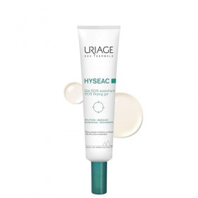 Uriage Hyseac Gel SOS Asséchant - 5,7% dAHA et de BHA - Assèche, Purifie - Réduit les Boutons, Imperfections - Efficacité Vi
