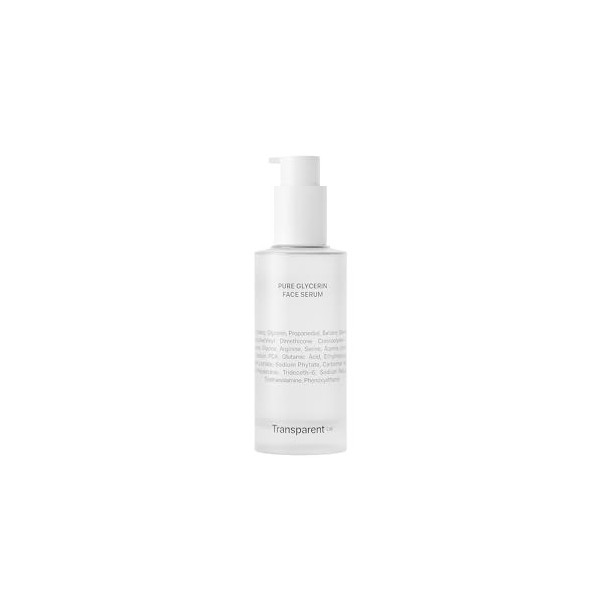 TRANSPARENT LAB PURE GLYCERIN FACE SERUM - Sérum hydratant à la glycérine