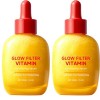 Sérum visage Glow Filter Vitamin, sérum facial illuminateur pour une peau éclatante, sérum hydratant léger idéal comme base d...