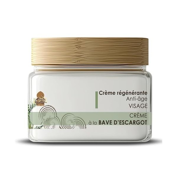 Crème à la Bave dEscargot - Anti-âge et Réparatrice - Parfaite contre les rides, Vergetures et pour traiter lAcné - 50ml