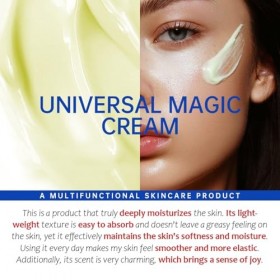 Crème Universelle Magique 80g – Soin Apaisant Et Hydratant Naturel Multi-fonctions, Corps Et Peaux Sèches – Protection Cutané