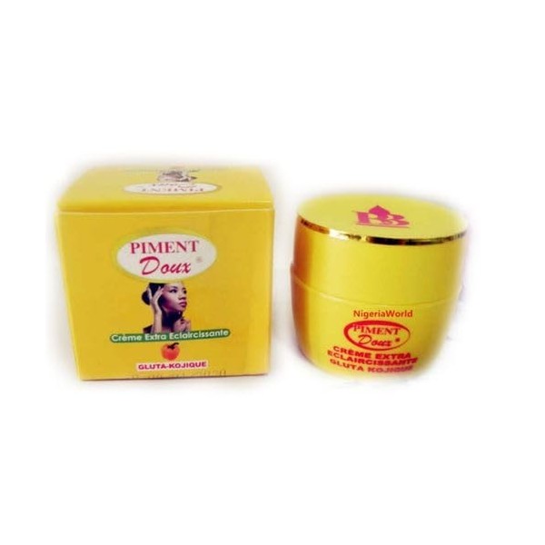 piment doux creme de visage éclaircissante anti tache