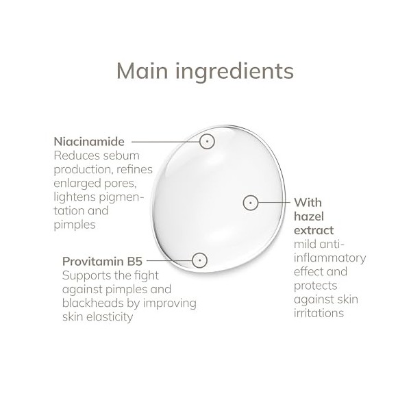 GESKE Solution Aqua-Stream | Avec notre Aqua-Stream Face Cleanser | Solution nettoyante avec niacinamide et panthénol | Formu