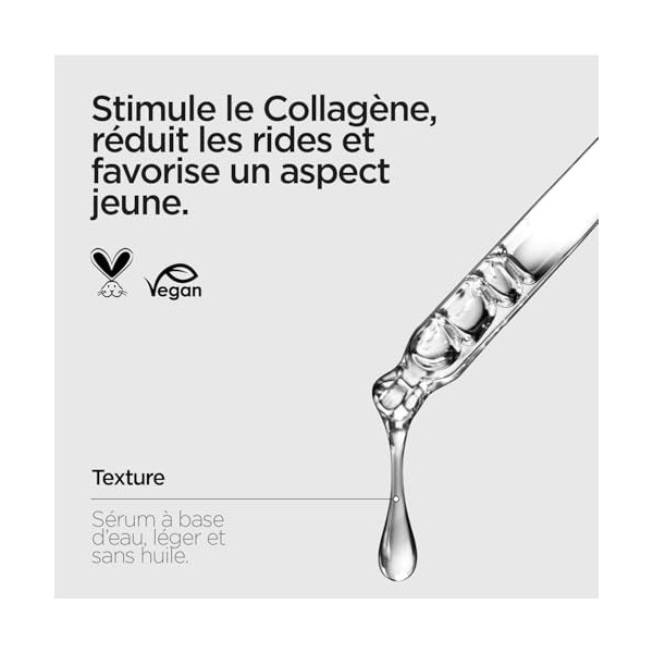 REVOX B77 - Just Peptides 10%, 30 ml, Sérum Peptidique Visage Multi-Cocktail, Raffermissant et Anti-Âge, Réduit les Rides, Am