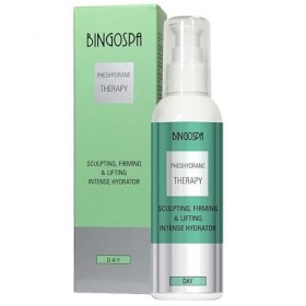 Amélioration de lovale du visage, raffermissement, lifting, hydratation intense Crème de jour au phhéohydran 135 g BINGOSPA