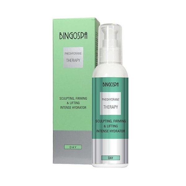 Amélioration de lovale du visage, raffermissement, lifting, hydratation intense Crème de jour au phhéohydran 135 g BINGOSPA